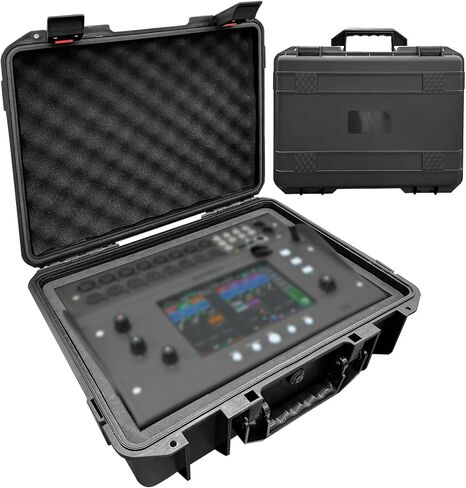 حقيبة سفر صلبة لخلاط Allen & Heath الرقمي CQ-18T / حقيبة تخزين ذات هيكل صلب CQ-12T مزودة بمقبض مريح مع رغوة قابلة للتخصيص للخلاطات in Saudi Arabia