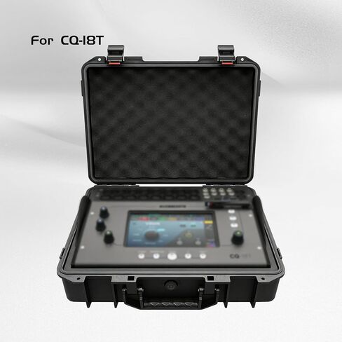 حقيبة سفر صلبة لخلاط Allen & Heath الرقمي CQ-18T / حقيبة تخزين ذات هيكل صلب CQ-12T مزودة بمقبض مريح مع رغوة قابلة للتخصيص للخلاطات in Saudi Arabia