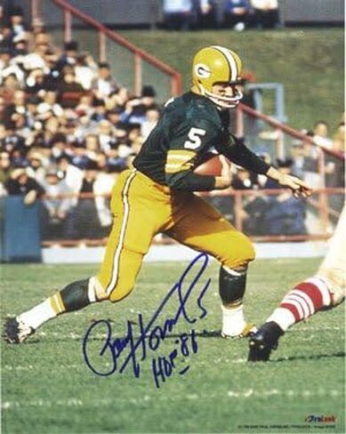 Athlon Sports CTBL-J5281 16 x 20 in. HOF 86 Paul Hornung Signed Green Bay Packers Photo - JSA Hologram in Kuwait