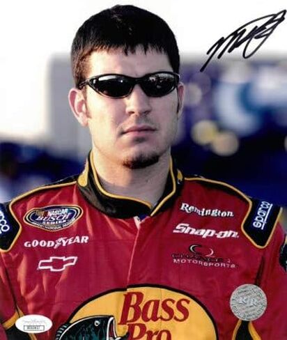 Athlon Sports CTBL-022891 8 x 10 in. Martin Truex Jr. Signed NASCAR Bass Pro Shops Close up Photo - JSA Hologram No. DD32937 in Kuwait