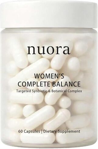 Nuora Gut Ritual Capsules for Women's Gut Health, Gut Biofilm Probiotic Ritual with Berberine, Promotes Metabolism and Gut Balance, Vegan, Non-GMO, 60 Capsules in Saudi Arabia
