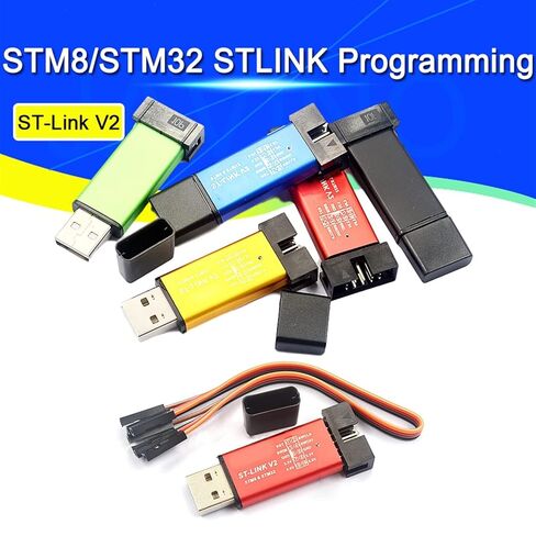 V2 Mini STM8 STM32 Simulator تنزيل برمجة مبرمج مع كابل غطاء 1 قطعة in Saudi Arabia