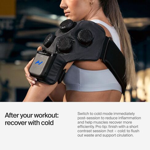 Hyperice X 2 Knee Advanced Heat and Cold Contrast Therapy - Pain and Inflammation Relief - Provides Increased Range of Motion - FSA/HSA Eligible in Saudi Arabia