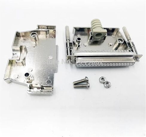 DB37 Parallel Port VGA Connector Data 2row Matel Case 37Pin 1Pcs(Female) in Saudi Arabia