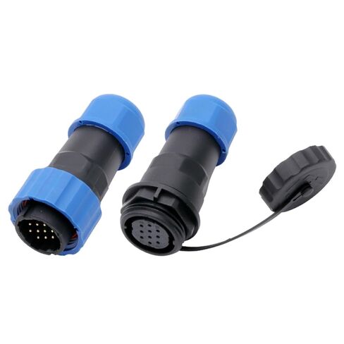10sets SD20 Docking Aviation Plug Socket Male + Female 1/2/3/4/5/6/7/9/12Pins SP20 20mm Aviation Connector(SD20-14P) in Saudi Arabia