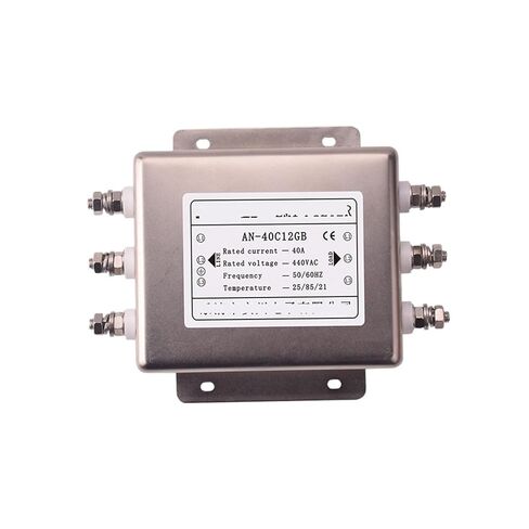 فلتر طاقة ثلاثي الطور 380 فولت/440 فولت/40 أمبير AN-40C12GB/ET-40C12G30B(AN-50C12GB 50A) in Saudi Arabia