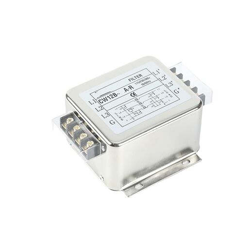 CW12B-3A/6A/10A/20A/30A-R Power Filter Anti-Interference Filter Terminal Block Three-Phase Three-Wire 380V Filter(CW12B-10A-R) in Saudi Arabia