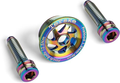 Terske Titanium Crank Upgrade Kit for Shimano Mountain and Gravel Bikes - Preload Cap & Bolt Set in Saudi Arabia