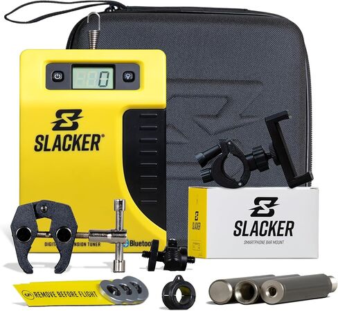 Slacker MTB Pro Suspension Tuning Kit – Digital Sag Tool & Portable Bike Tool for Precise MTB Sag Setup – One-Person Axle Measurement – Suspension Tool for Forks & Rear Shocks with Protective Case in Kuwait
