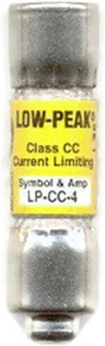 Bussmann LP-CC-4, 4 Amp (4A) 600V Midget,Time Delay, Current Limiting Class CC Rejection Cartridge Fuses in Saudi Arabia