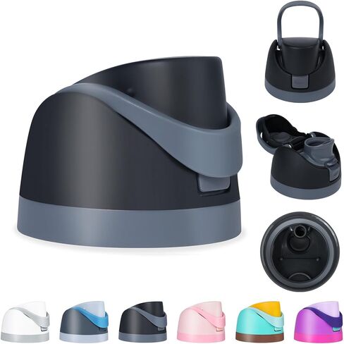 EnerCharge Replacement Lid for Owala Freesip, Compatible with Owala Cup 16/24/32/40oz, Water Bottle Seal Accessories, Leakproof, BPA-Free,Purple Pink in Saudi Arabia