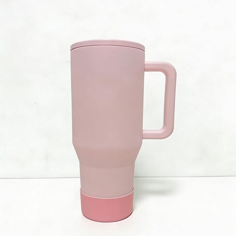 مجموعة غطاء بديل متوافق مع حذاء HydroJug Traveler Plus Slicone سعة 32oz وقش بديل مناسب لزجاجات Hydrojug (وردي، 32oz) in Kuwait