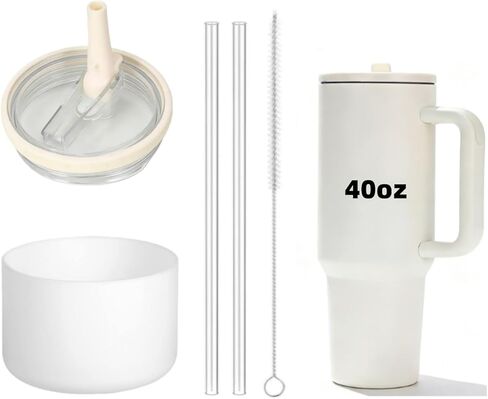 مجموعة غطاء بديل متوافق مع حذاء HydroJug Traveler Plus Slicone سعة 32oz وقش بديل مناسب لزجاجات Hydrojug (وردي، 32oz) in Kuwait