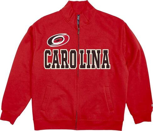 Blue 84 NHL Officially Licensed Full Zip Sweatshirt Twill Embroidery Shield in Saudi Arabia