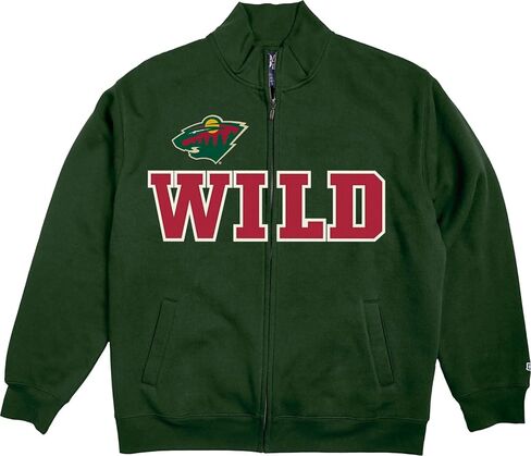 Blue 84 NHL Officially Licensed Full Zip Sweatshirt Twill Embroidery Shield in Saudi Arabia