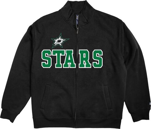 Blue 84 NHL Officially Licensed Full Zip Sweatshirt Twill Embroidery Shield in Saudi Arabia
