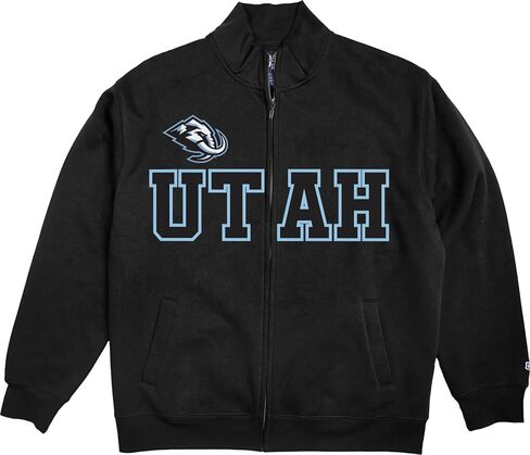 Blue 84 NHL Officially Licensed Full Zip Sweatshirt Twill Embroidery Shield in Saudi Arabia