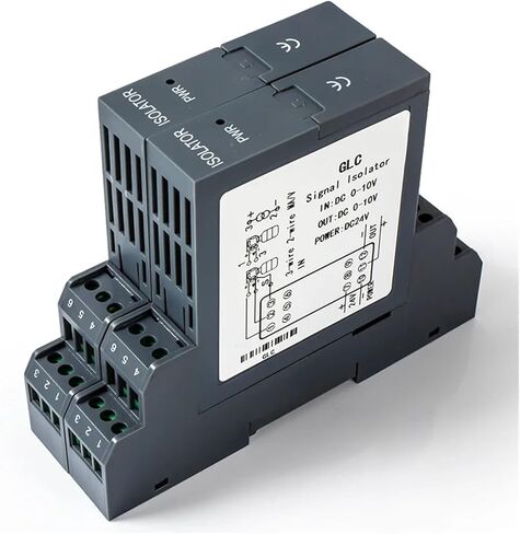 DC Signal Isolator 0-75mV to 4-20mA 0-10V 0-5V 1-5V Analog Signal Isolator1 in 1 Out 1 in 2 Out Signal Isolator Converter(1 in 1 Out,Output 0-20MA_Input 0-10V) in Saudi Arabia
