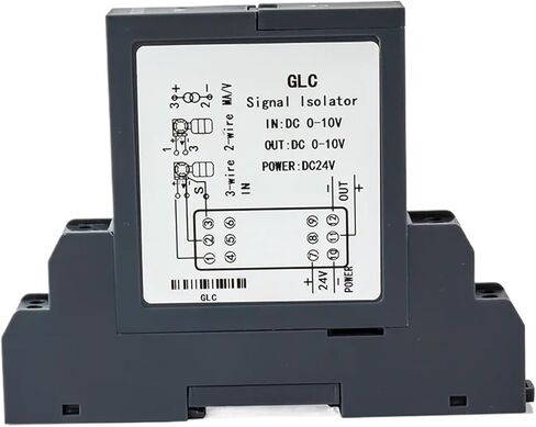 DC Signal Isolator 0-75mV to 4-20mA 0-10V 0-5V 1-5V Analog Signal Isolator1 in 1 Out 1 in 2 Out Signal Isolator Converter(1 in 1 Out,Output 0-10MA_Input 0-75MV) in Saudi Arabia
