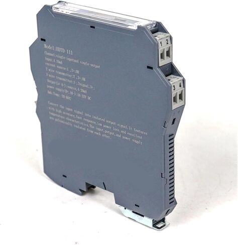 220V Power Supply Electric Signal Isolation 2 Inputs 2 Outputs 420Ma Analog Signal Isolator Loop Powered(4-20MA IN-220V-1-5V Out) in Kuwait