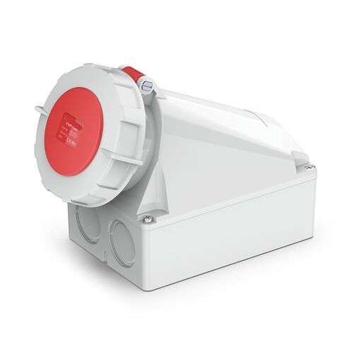 Single-Phase Three-Phase Aviation Mounted Socket Industrial 3P 4P 5P(16A 3P IP44) in Saudi Arabia