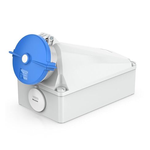 Single-Phase Three-Phase Aviation Mounted Socket Industrial 3P 4P 5P(16A 3P IP44) in Saudi Arabia