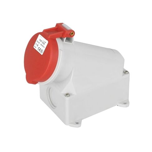Single-Phase Three-Phase Aviation Mounted Socket Industrial 3P 4P 5P(16A 3P IP44) in Saudi Arabia