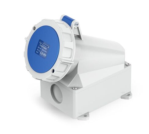 Single-Phase Three-Phase Aviation Mounted Socket Industrial 3P 4P 5P(16A 3P IP44) in Saudi Arabia