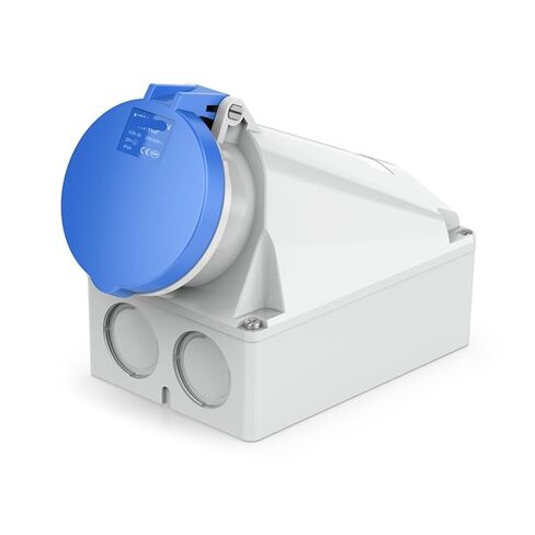 Single-Phase Three-Phase Aviation Mounted Socket Industrial 3P 4P 5P(16A 3P IP44) in Saudi Arabia