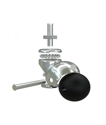 4 Pieces/lot 1 inch Universal Wheel Screw Pulley Sofa Table Chair Furniture Ball Caster in Saudi Arabia
