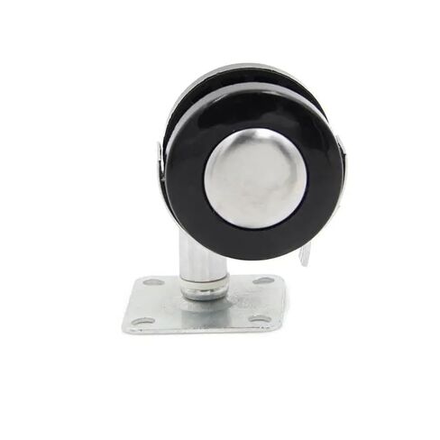 Pack of 4 2-inch Cabinet casters Coffee Table Pulley with Brake Universal Wheel Computer Flat Alloy in Saudi Arabia
