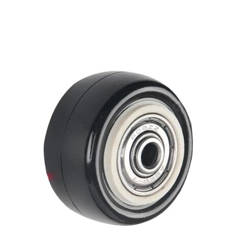 4PCS 1.5 inch Single Wheel with Double Bearing Sleeve Black Furniture Caster Medium Size Accessories in Saudi Arabia