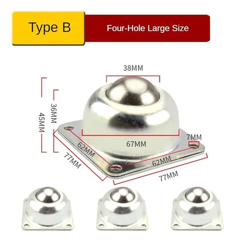 4-Pack Four Hole Large Size Bull Eye Roller Conveyor in Saudi Arabia