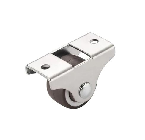 Pack of 4 2-inch 4-Hole Flat Double-Wheel Universal Wheels Silent Small Tatami Drawer Pulley Cabinet Roller Rubber in Saudi Arabia