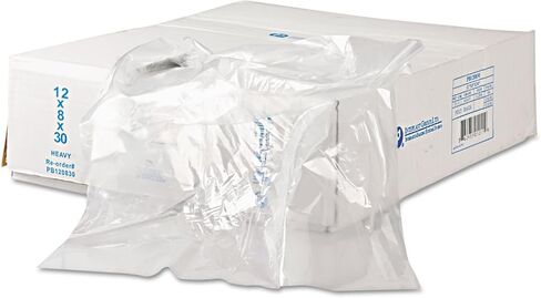 Inteplast Group BR52X80 غطاء لرف الكعك والمقلاة، 52 × 80، رف واحد، 15 ميكرون، شفاف، 50 ورقة in Kuwait