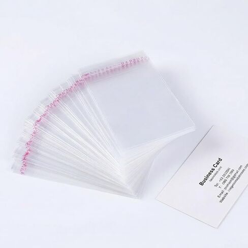 100-Pack, Self-Adhesive, Clear Plastic, Jewelry Bags, Packaging in Saudi Arabia