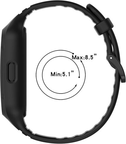 أساور معصم بديلة من Discool متوافقة مع Huawei Band 9/Band 8/Band 7/Band 6/Band 6 Pro، حزام معصم مدمج من السيليكون الناعم قابل للتعديل مع إطلاق سريع للرجال والنساء (أسود) in Saudi Arabia