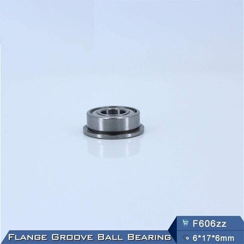 TMP1105 Flange Ball Bearings F606ZZ Flanged Bearing ABEC-5 6176 mm F606Z Flanged Deep Groove Ball Bearings F606 ZZ in Saudi Arabia