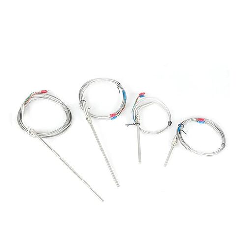 2m K J Type M8 Cable Wire Length Thermocouple Stainless Steel Probe 0~400C Temperature Sensor 1Pcs(M8 K 2m 100mm) in Saudi Arabia