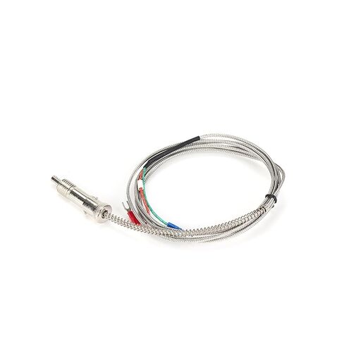 K Type WRNT-01 M12 Bayonet Compression Spring Shielded Wire 1-5M Temperature Sensor 1Pcs(M12 K Type 2m) in Saudi Arabia