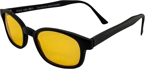 نظارات شمسية باسيفيك كوست بإطار أسود غير لامع/عدسة صفراء (21112) in Kuwait