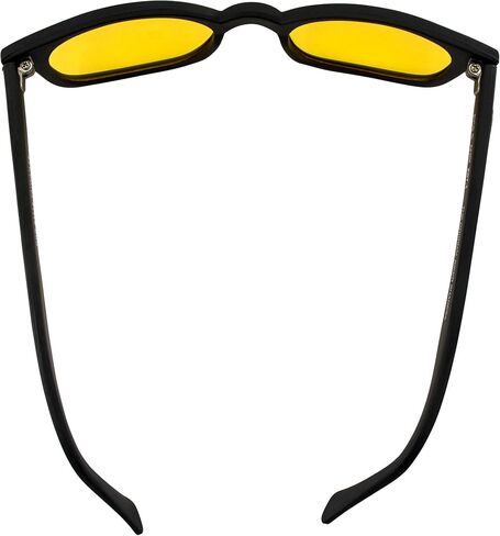 نظارات شمسية باسيفيك كوست بإطار أسود غير لامع/عدسة صفراء (21112) in Kuwait