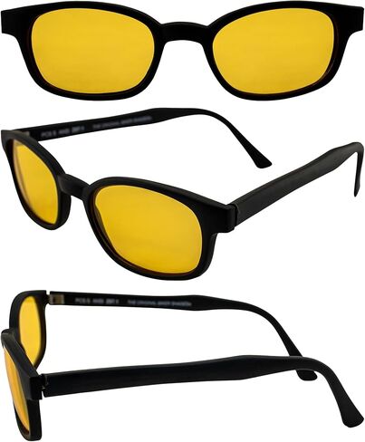 نظارات شمسية باسيفيك كوست بإطار أسود غير لامع/عدسة صفراء (21112) in Kuwait