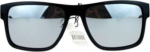 SA106 Kush Mens Color Mirror Rectangular Plastic Sport Sunglasses in Saudi Arabia