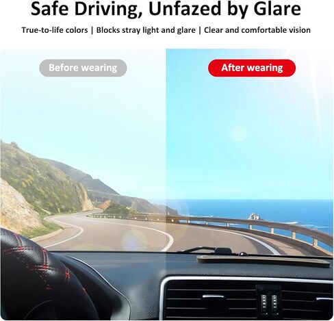 Retro Thick Frame Double Bridge Polarized Sunglasses for Men Women - UV400 Protection HD Anti-Glare Sport Shades for Driving Fishing in Saudi Arabia