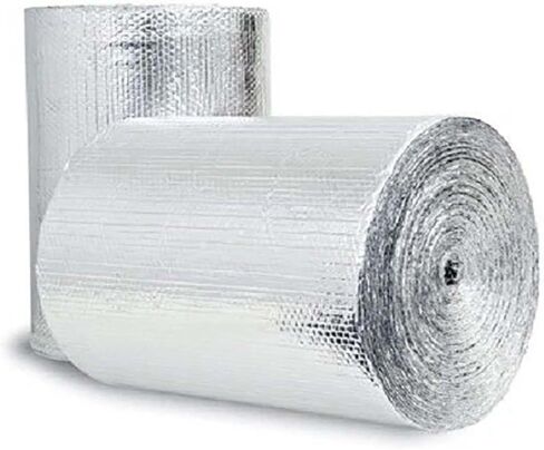 Bubble Insulation Heat Reflective Double Foil Radiant Barrier 2ft x 5ft 10sqft in Saudi Arabia