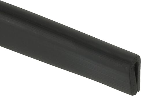 PATIKIL 5/64" Rubber Edge Trim, 10 ft Edge Protector U Channel Edge Trim for Sharp Edge, Sheet Metal, Car Doors, Hatches, Table Corners, Black in Saudi Arabia