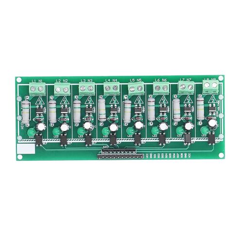 لوحة عزل Optocoupler 8 قنوات PLC وحدة كشف الجهد لمشاريع DIY in Saudi Arabia