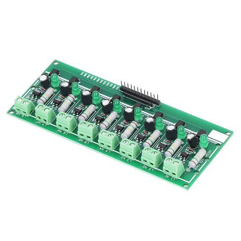 لوحة عزل Optocoupler 8 قنوات PLC وحدة كشف الجهد لمشاريع DIY in Saudi Arabia