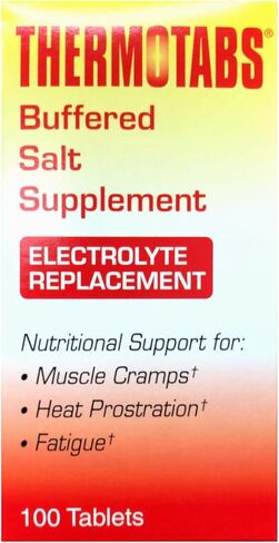 THERMOTABS Salt Supplement Buffered Tablets 100 Tablets (Pack of 6) in Kuwait